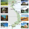 Carte du Vietnam